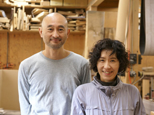 片岡　清英さんと、片岡　紀子さんの写真